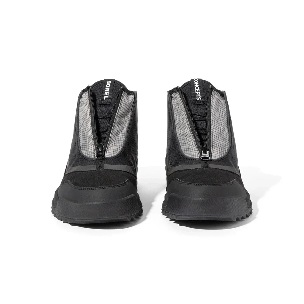Sorel x Concepts ONA 718 Men's Size 10.5 Mid‎ Top Zip Black Shoes Boots